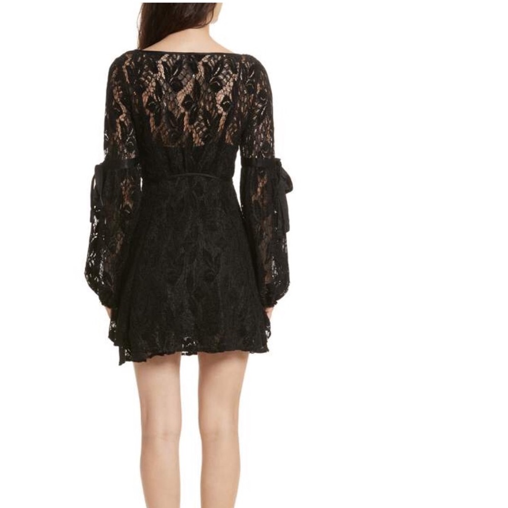 SOLD- Free People Rubi Lace Mini Dress - Picture 4 of 8
